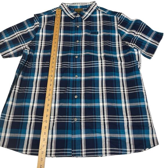Boulder Creek‎ Men's Button Up Short Sleeve Shirt Size XL Big - Picture 3 of 7